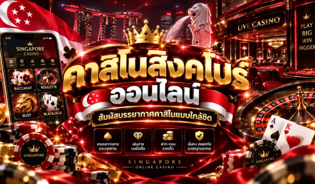 คาสิโนสิงคโปร์ออนไลน์