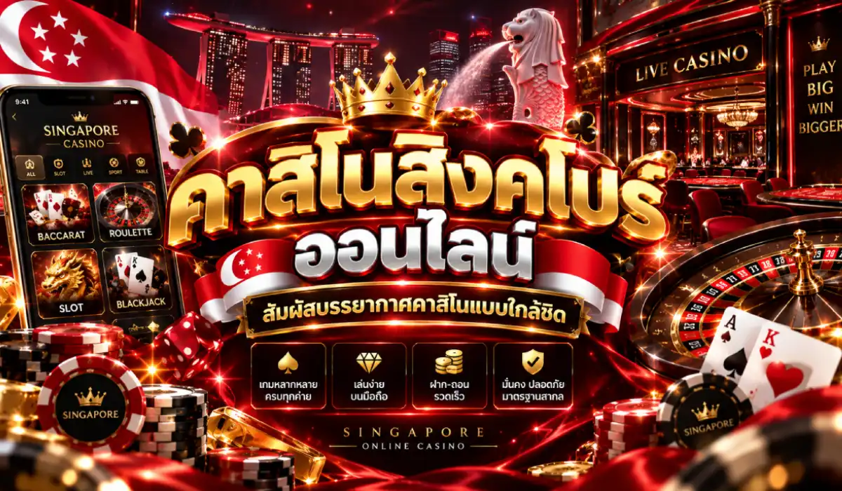 คาสิโนสิงคโปร์ออนไลน์
